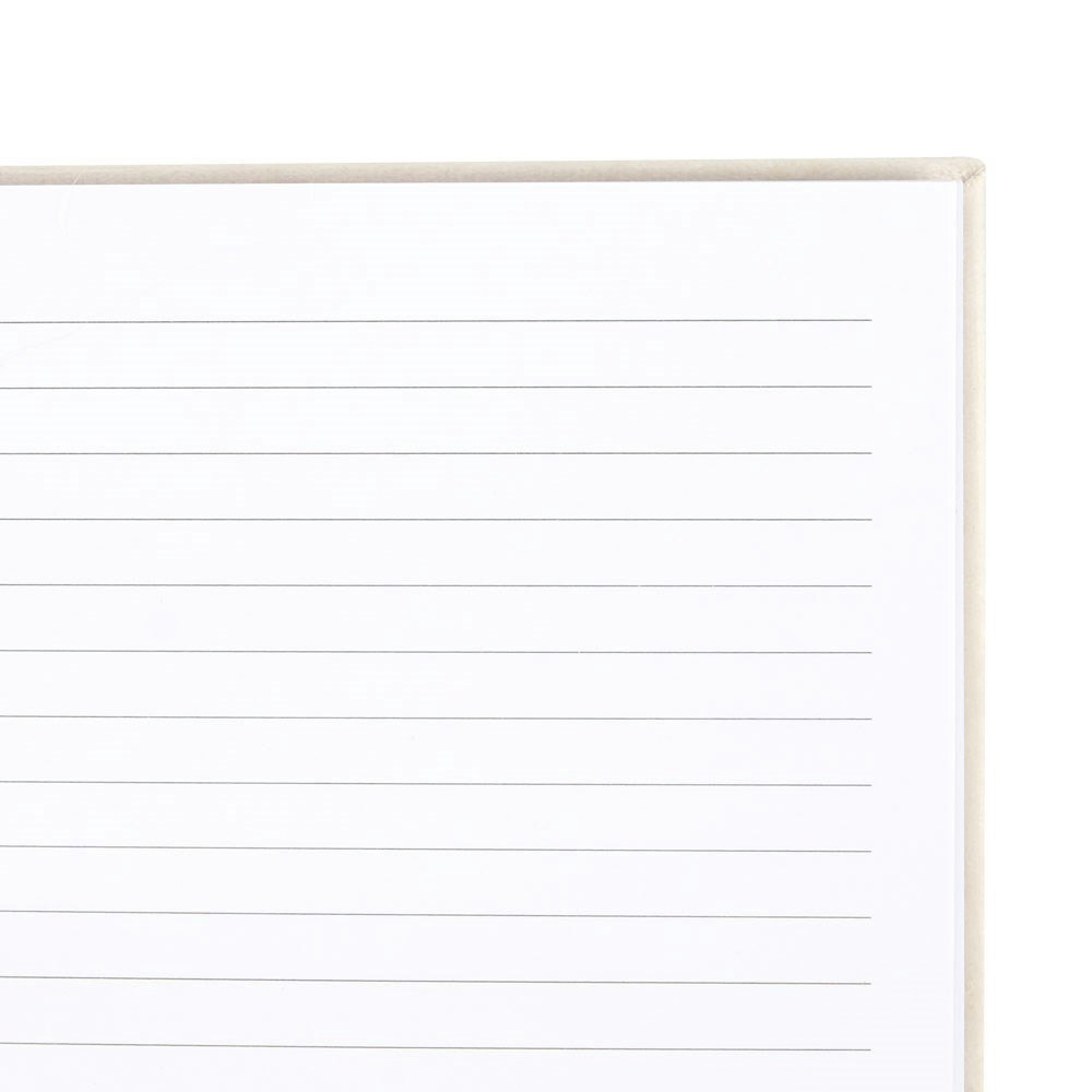 Journal, Månfaser vit sammet A5