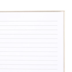 Journal, Månfaser vit sammet A5