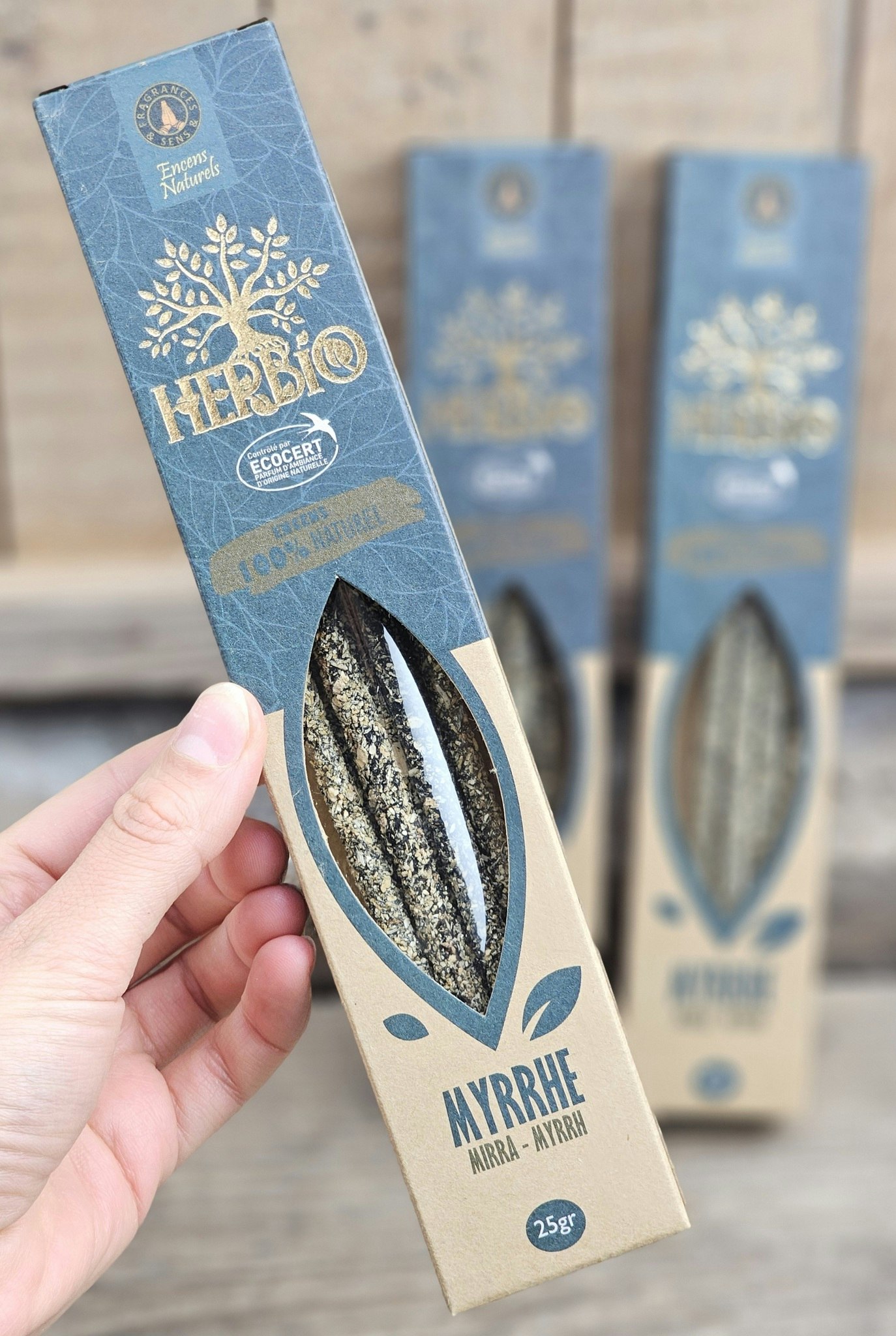 Herbio - Myrrh, rökelsepinnar
