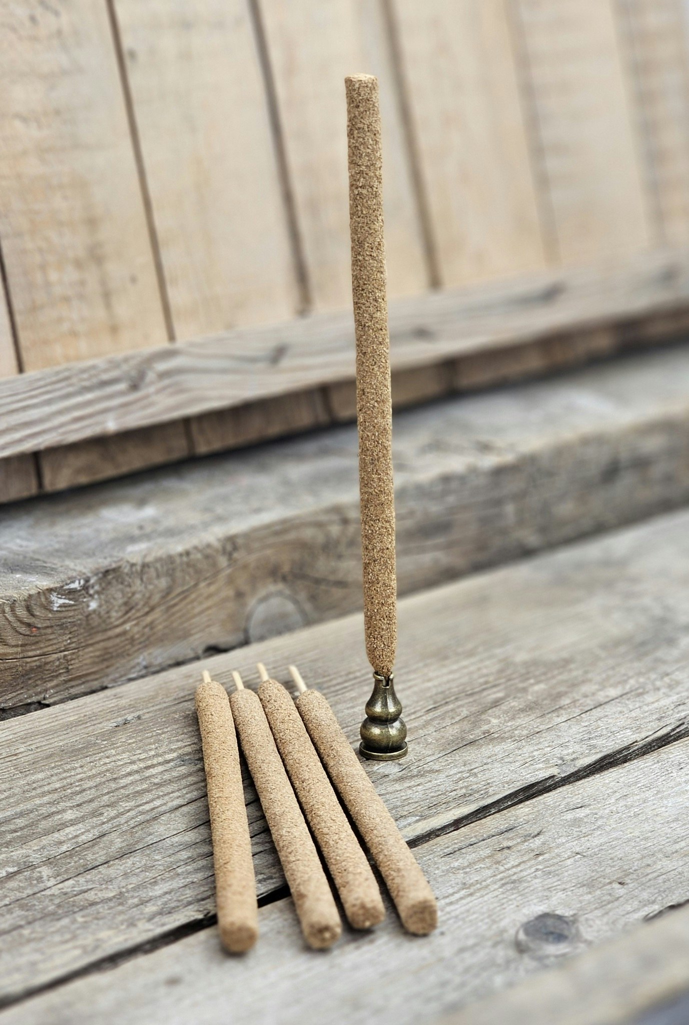 Palo Santo (Heligt trä), naturliga rökelsepinnar extra stora 3-pack