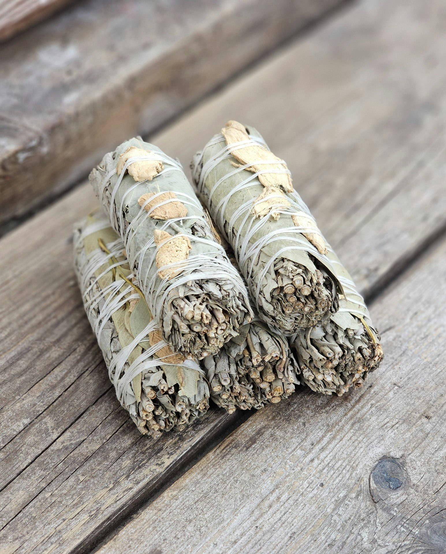 Vit Salvia med Eukalyptus & Ingefära