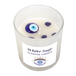 Elements - Magical Eye White Sage, doftljus med Sodalit 25h