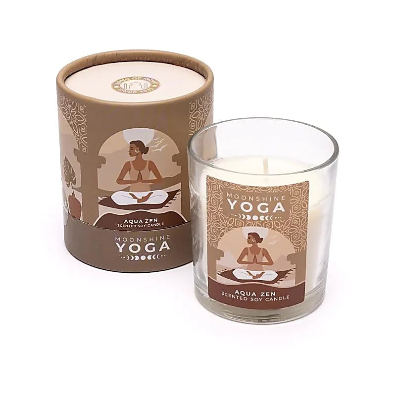 Song Of India - Moonshine Yoga Aqua Zen, doftljus 20h