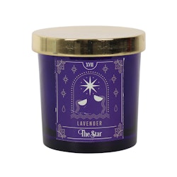 Tarot The Star - Lavender, doftljus 25h