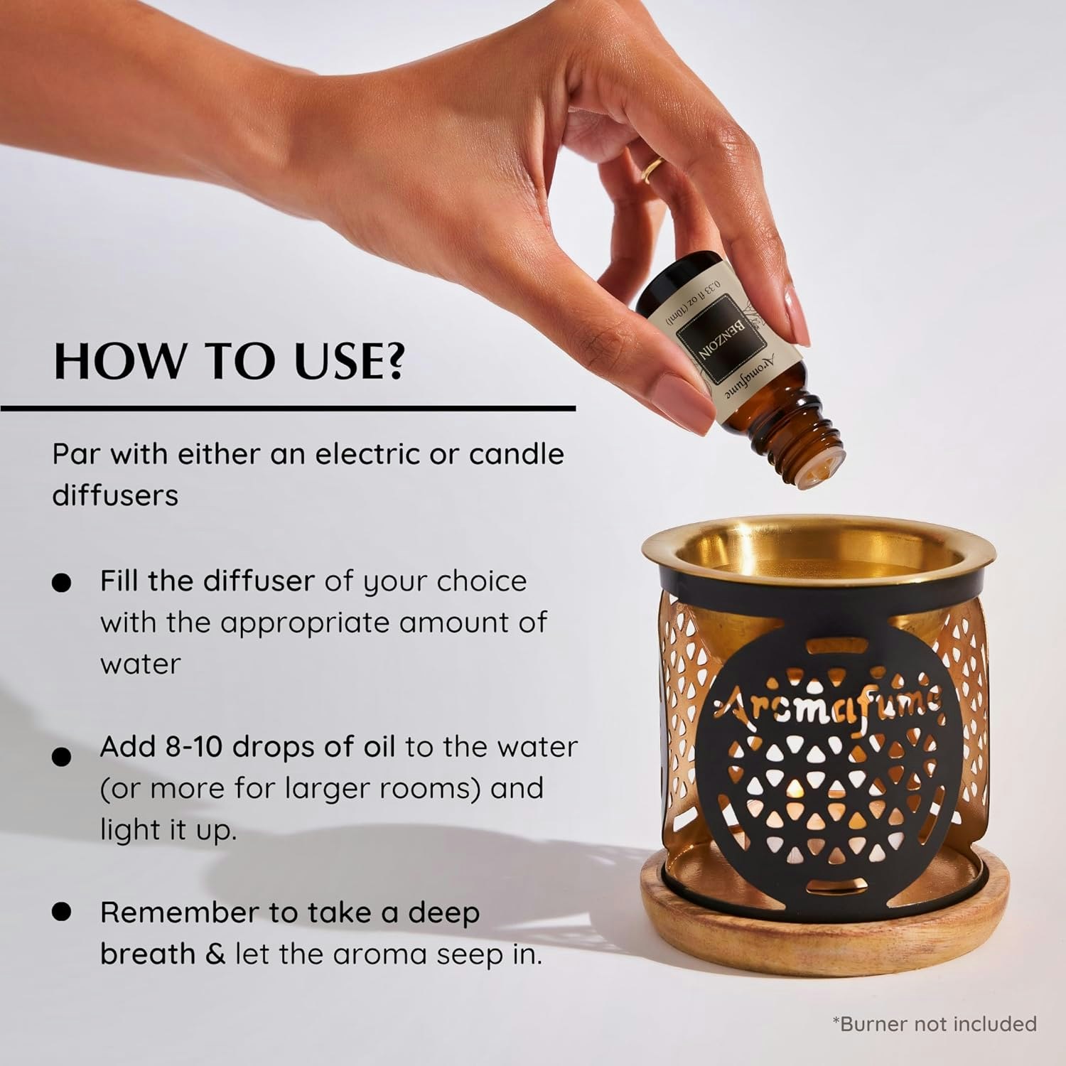 Aromafume - Benzoin, Eterisk olja Aromaterapi