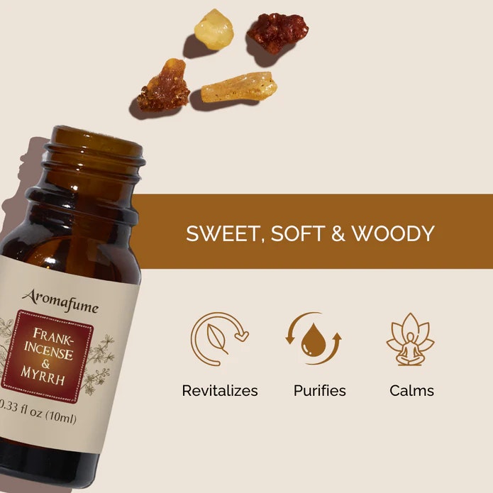 Aromafume - Frankincense & Myrrh, Eterisk olja Aromaterapi