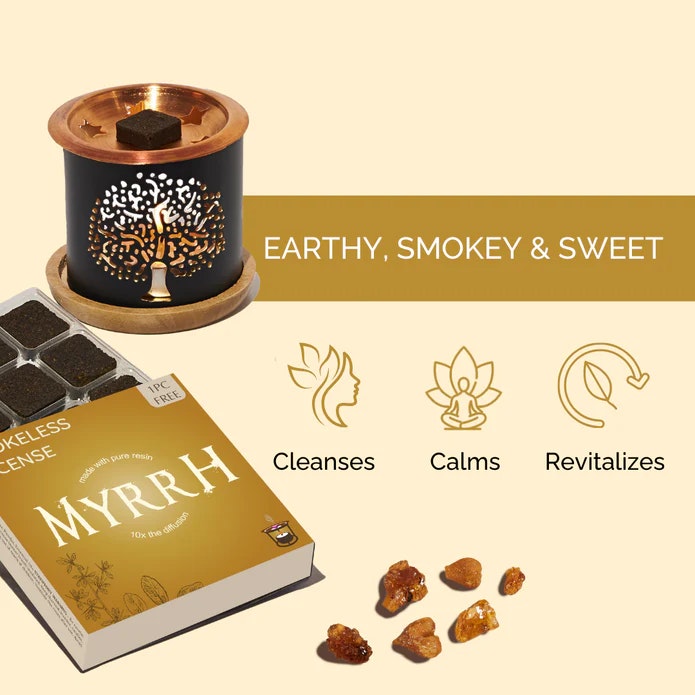 Aromafume - Myrrh, rökelsebrickor
