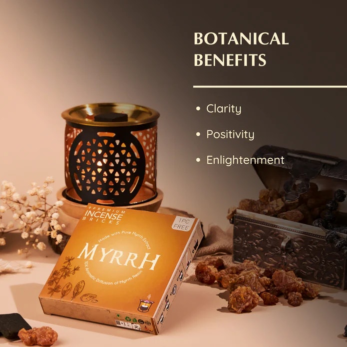 Aromafume - Myrrh, rökelsebrickor