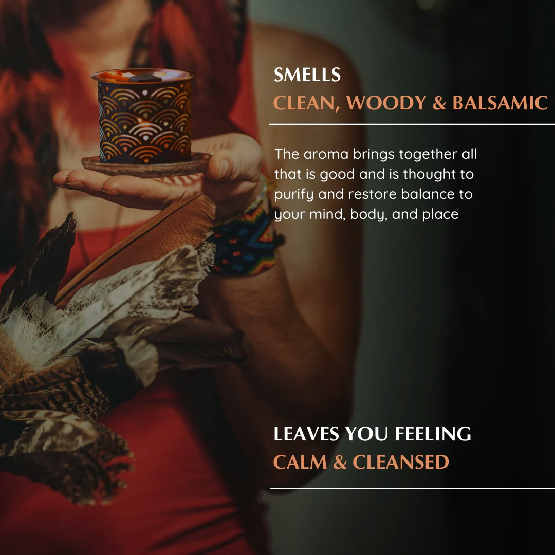 Aromafume - White Sage & Frankincense, rökelsebrickor