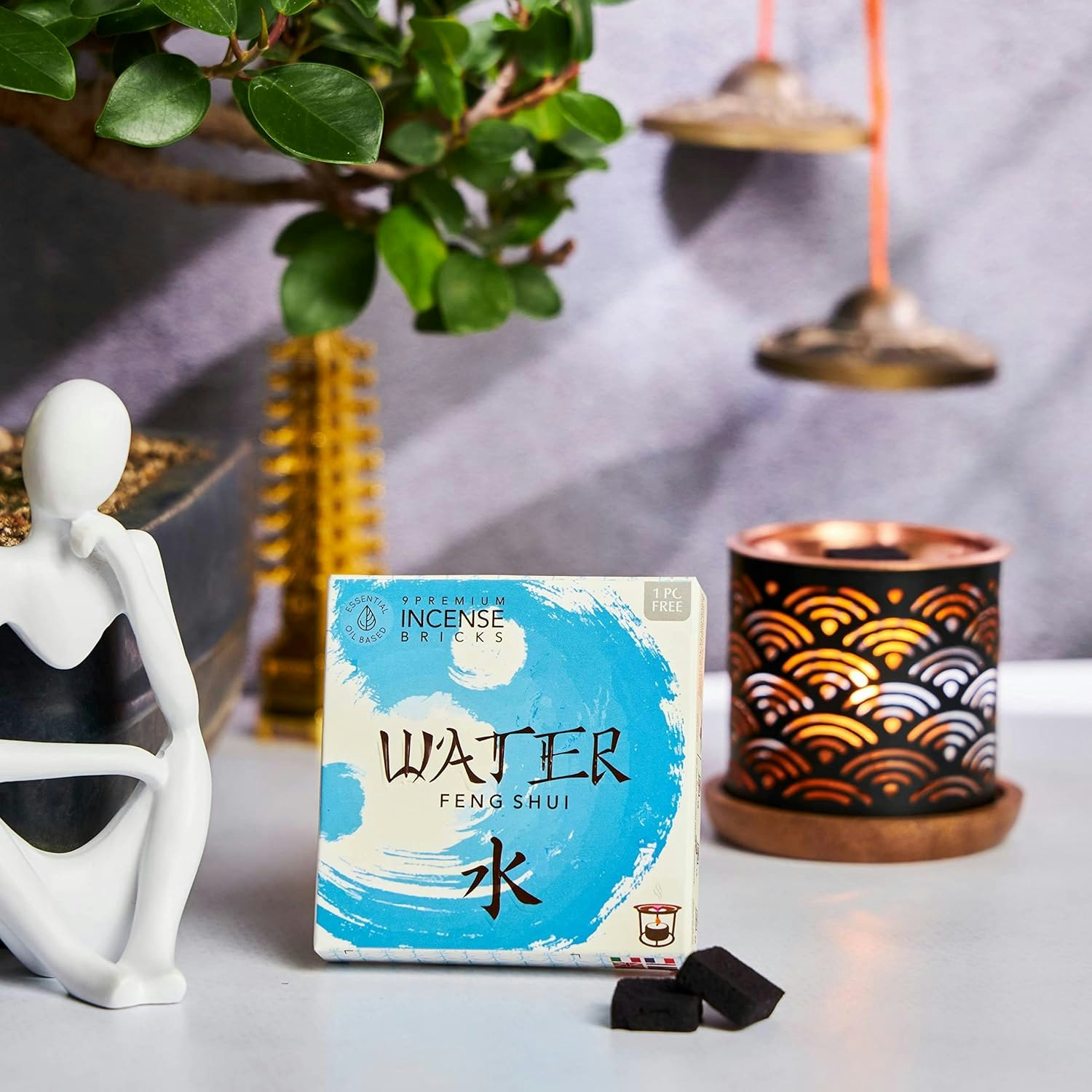 Aromafume - Feng shui Water, rökelsebrickor