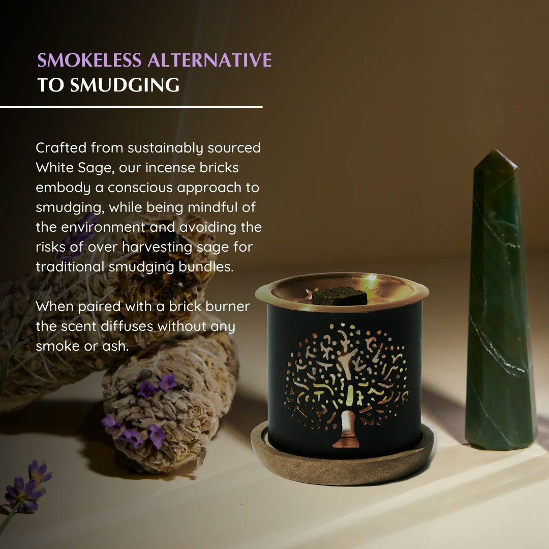 Aromafume - White Sage & Lavender, rökelsebrickor