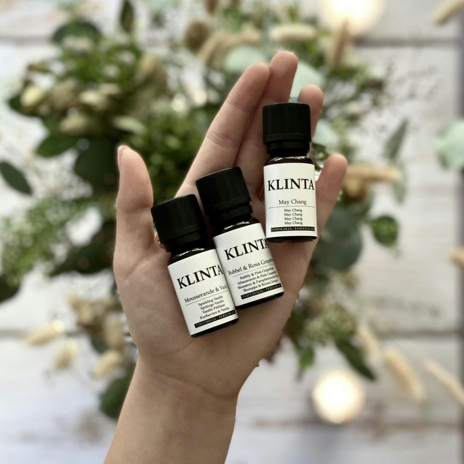 Klinta - May Chang, Eterisk olja Aromaterapi