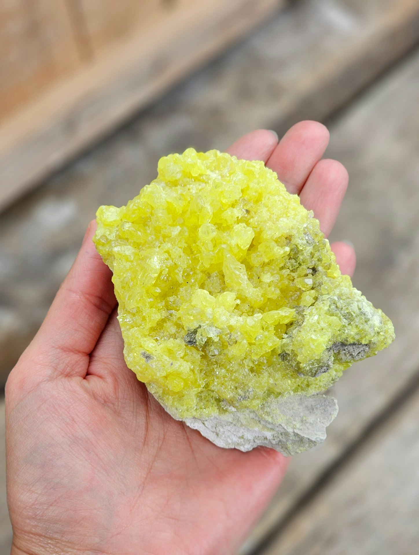 Svavel (Sulfur) kluster #1