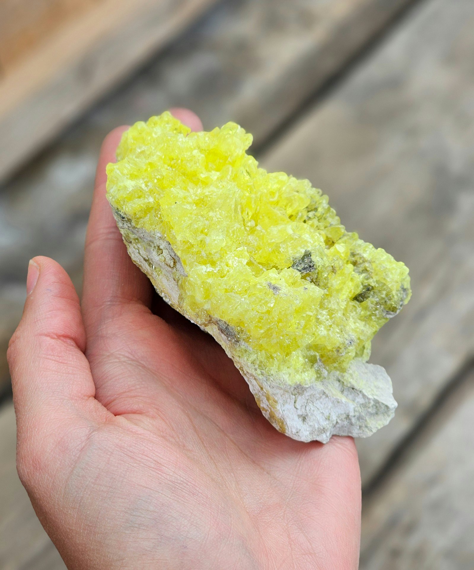Svavel (Sulfur) kluster #1