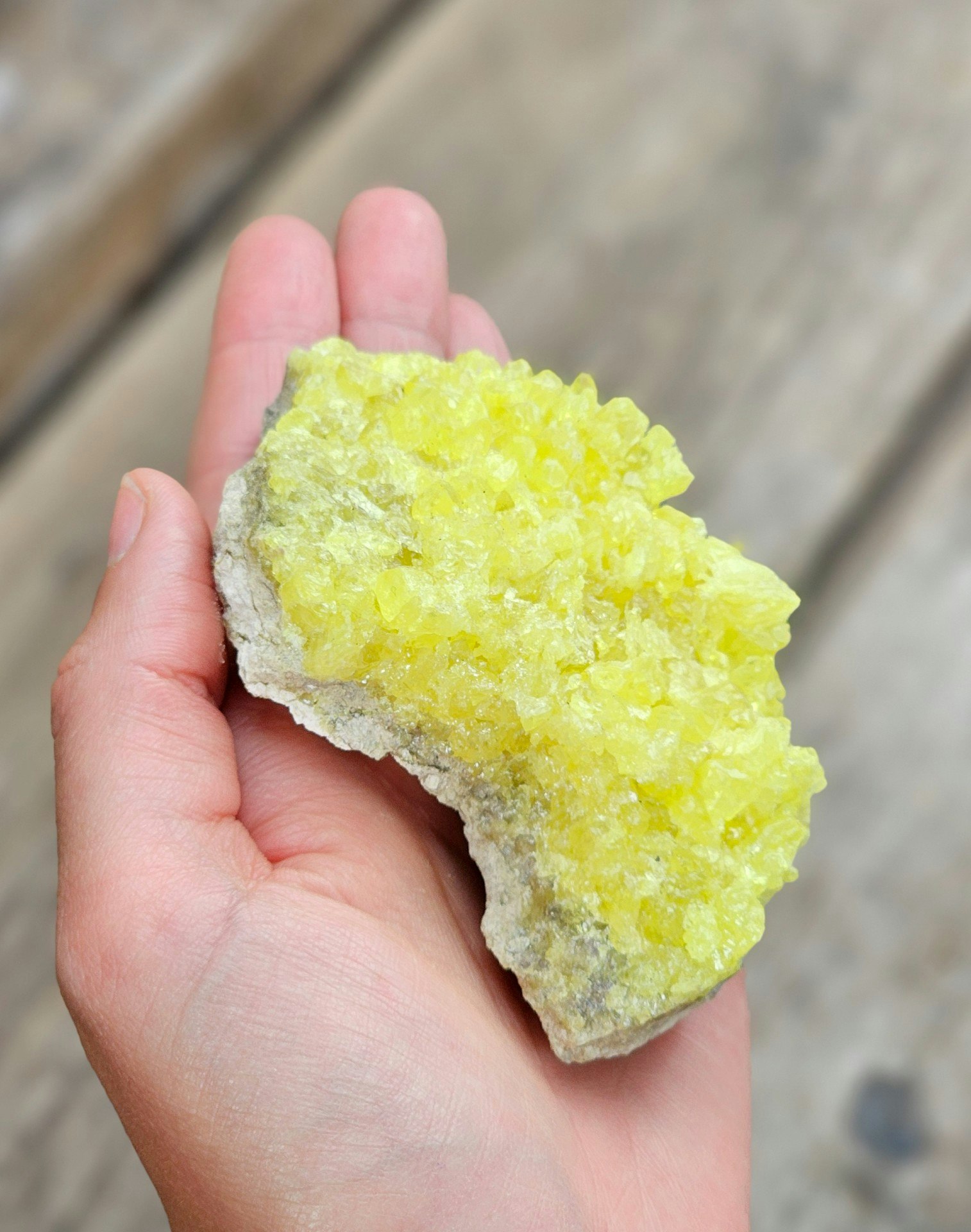 Svavel (Sulfur) kluster #4