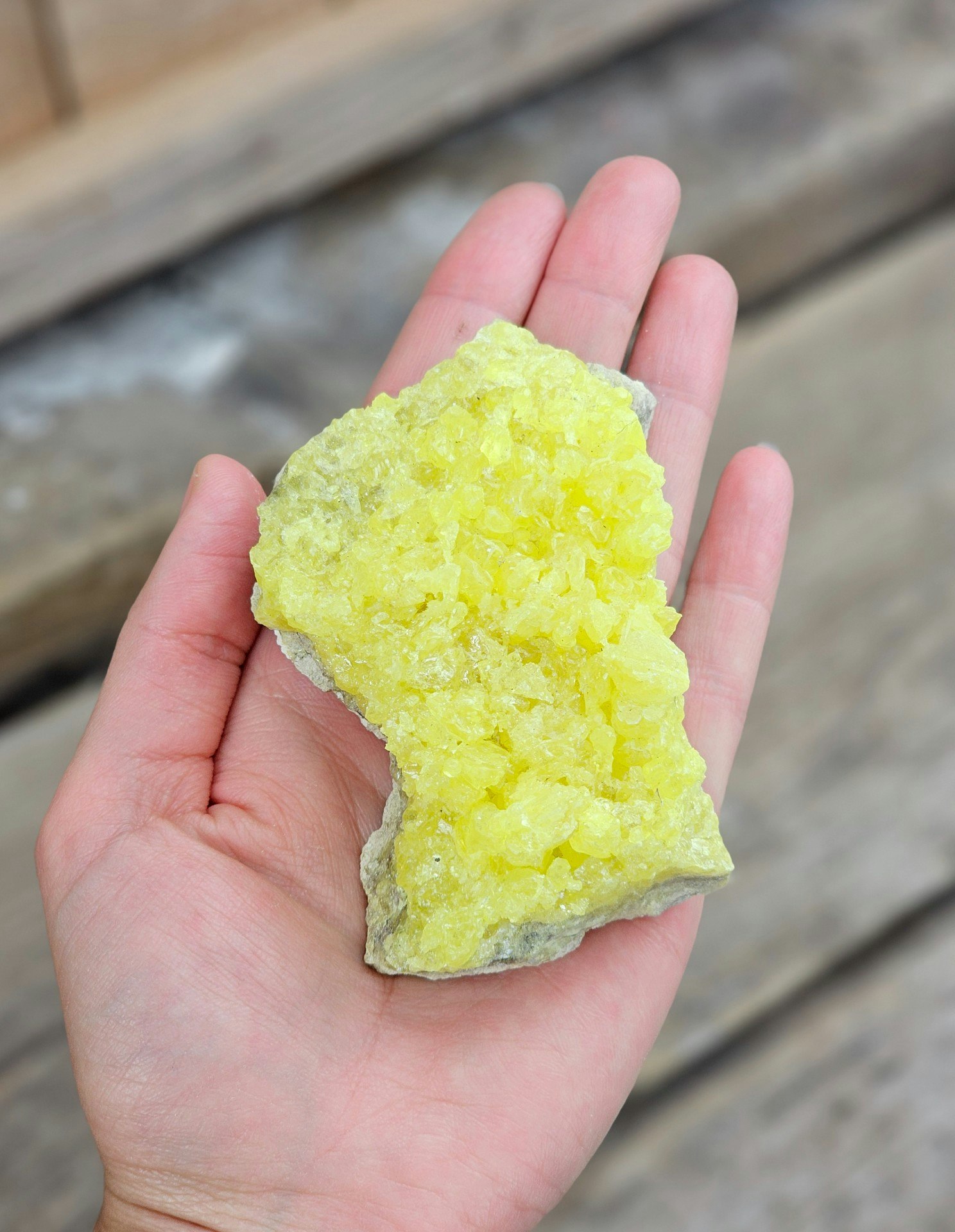 Svavel (Sulfur) kluster #4