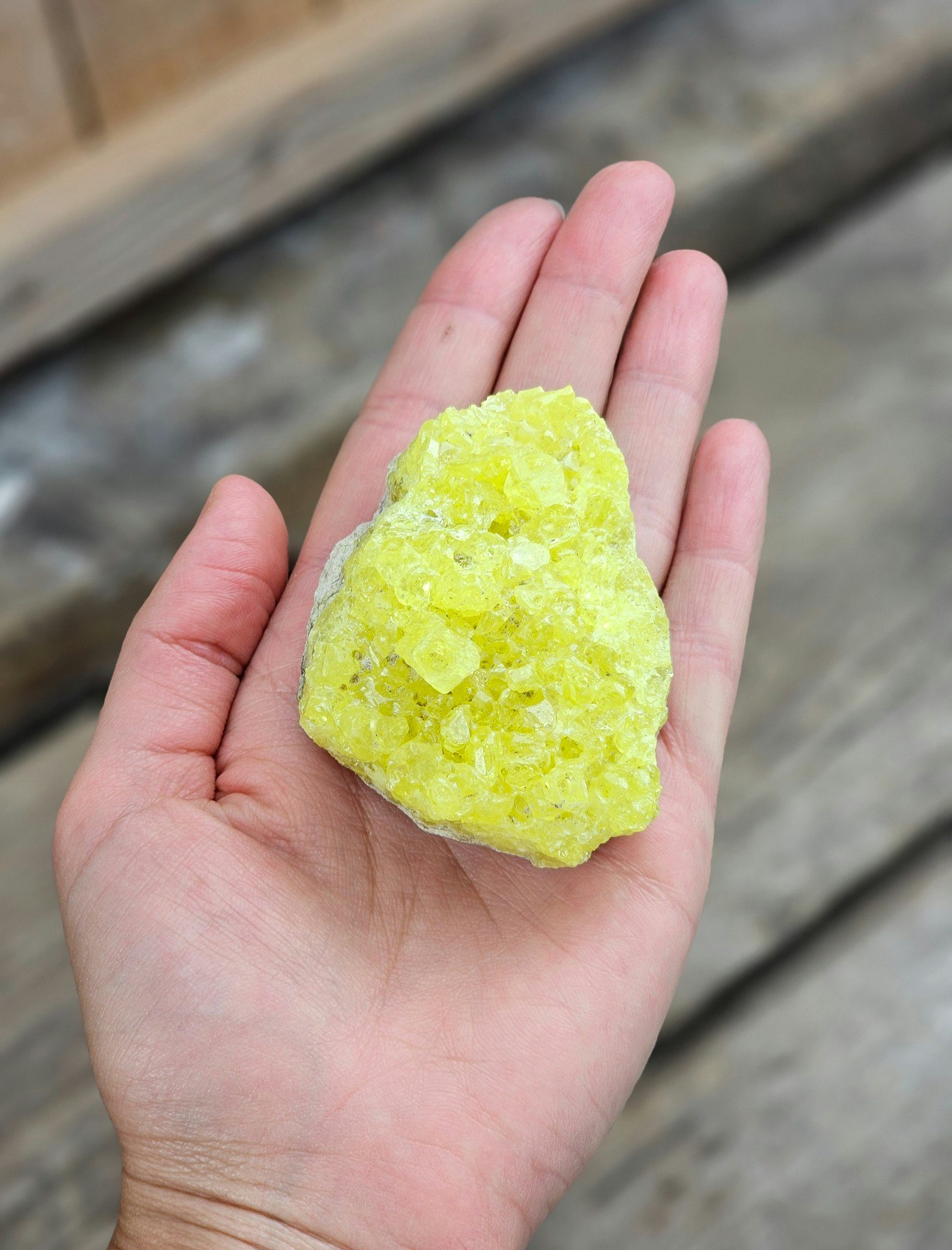 Svavel (Sulfur) kluster #7