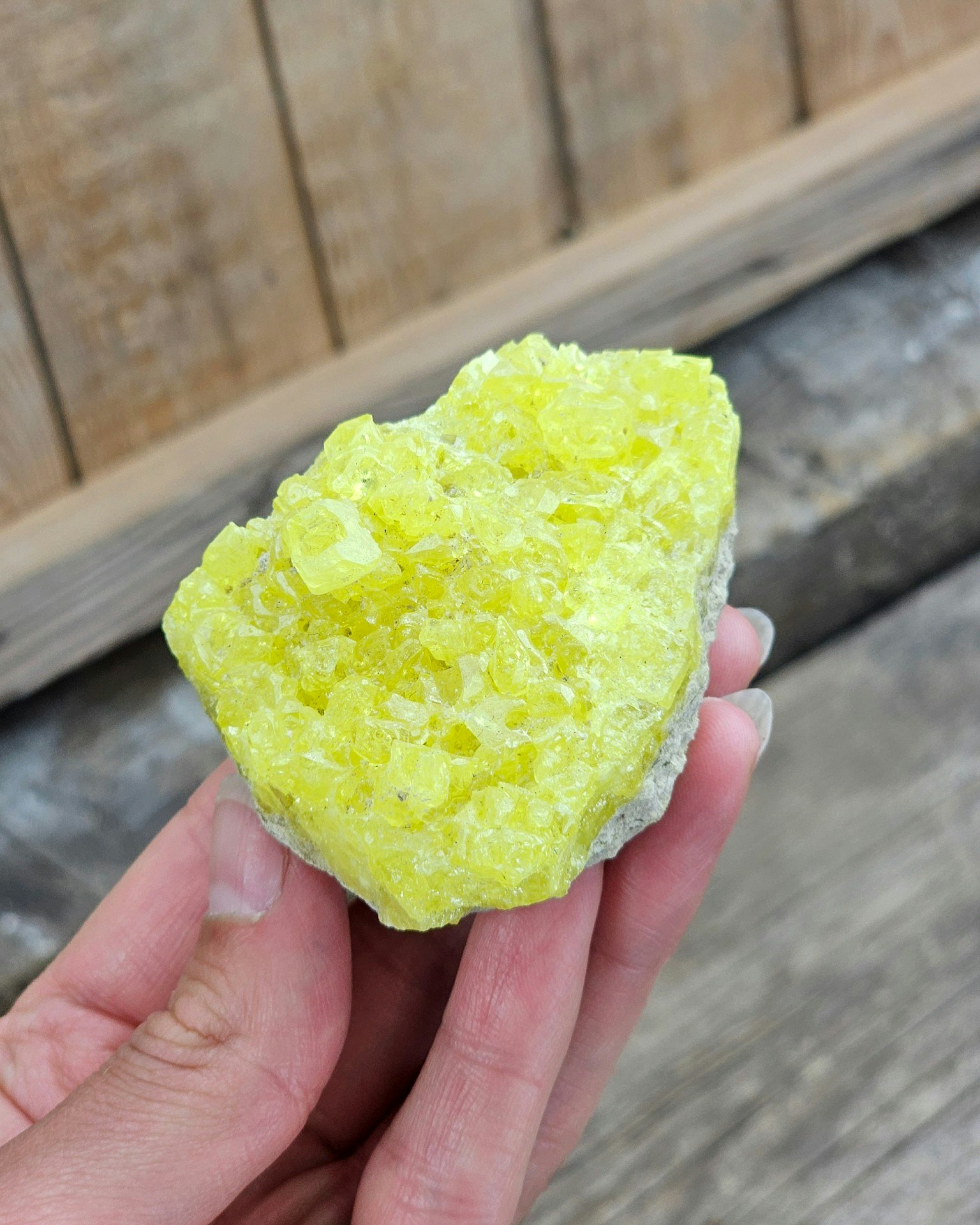 Svavel (Sulfur) kluster #7
