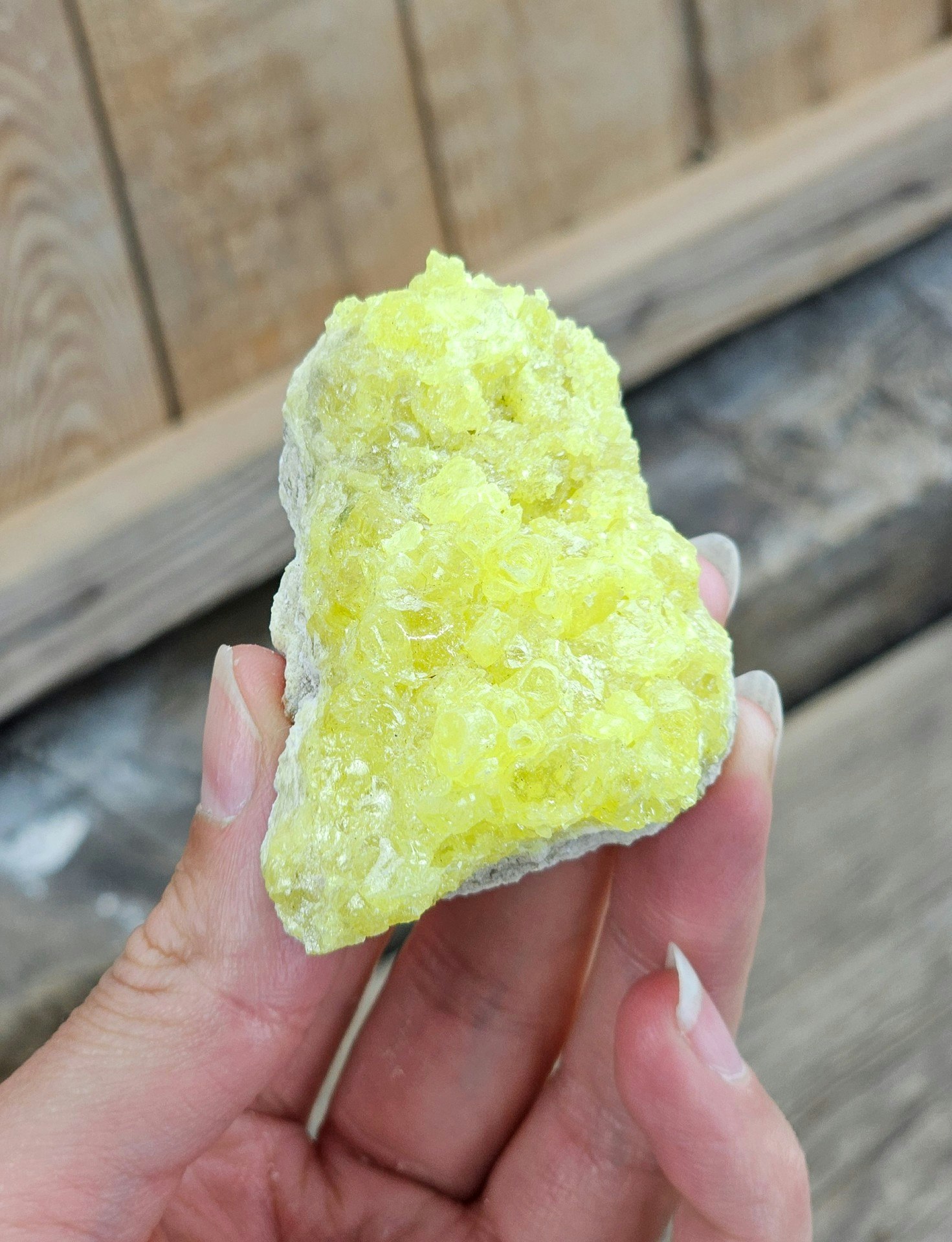 Svavel (Sulfur) kluster #8