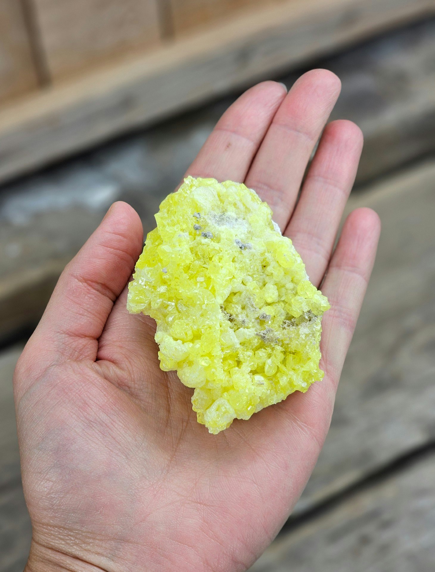 Svavel (Sulfur) kluster #15