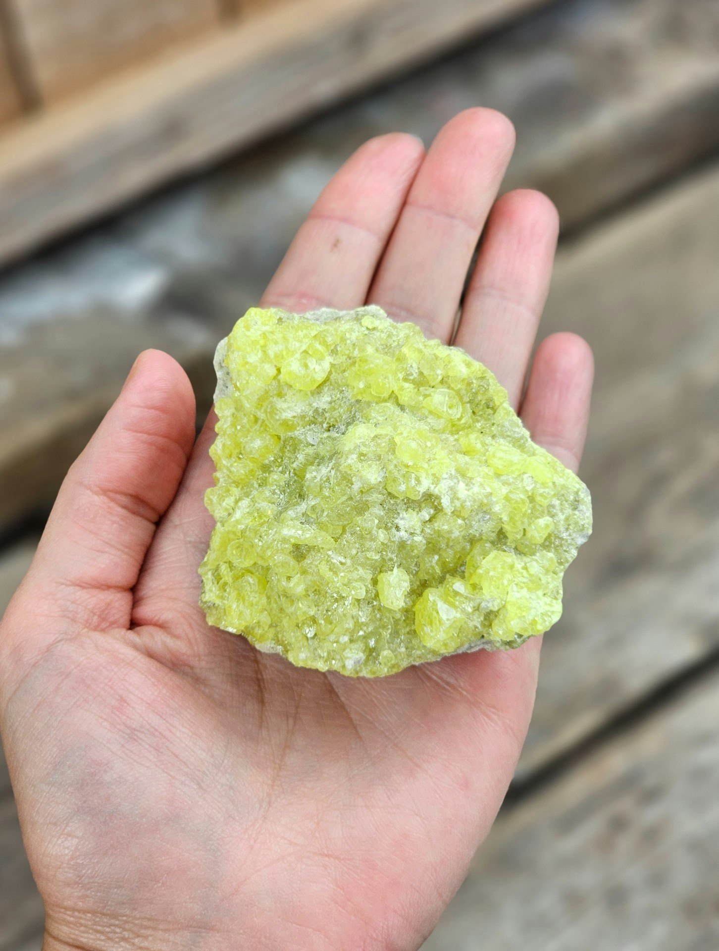 Svavel (Sulfur) kluster #17