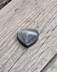 Silver Sheen Obsidian hjärta #2