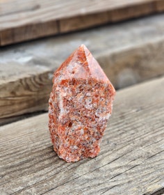 Stående spets, Orange Kalcit (Orkidé Kalcit) #2