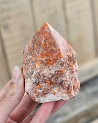 Stående spets, Orange Kalcit (Orkidé Kalcit) #3