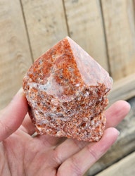 Stående spets, Orange Kalcit (Orkidé Kalcit) #6