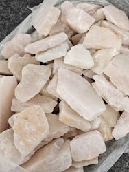 Rosenkvarts rå varierande form STORPACK 1 kg B/C-kvalité