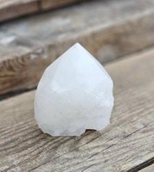 Stående spets, Bergkristall (mjölkig) #7