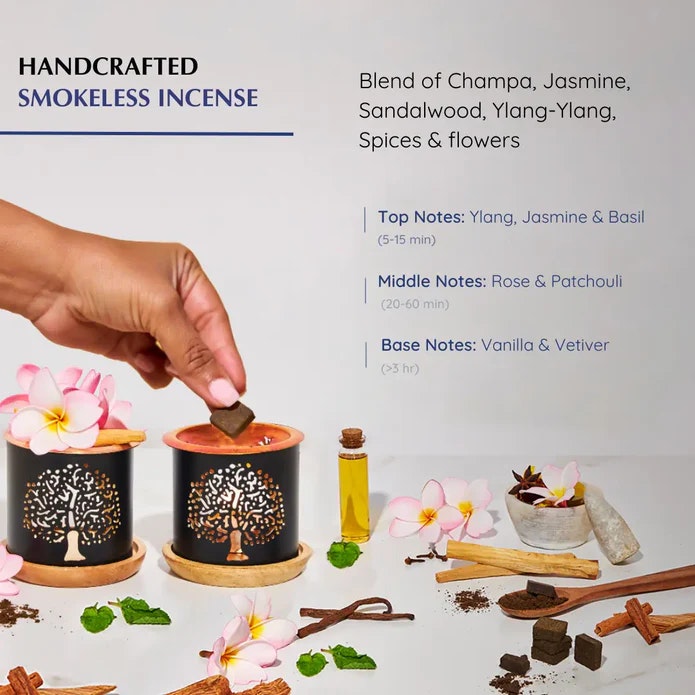 Aromafume - Nag Champa, rökelsebrickor