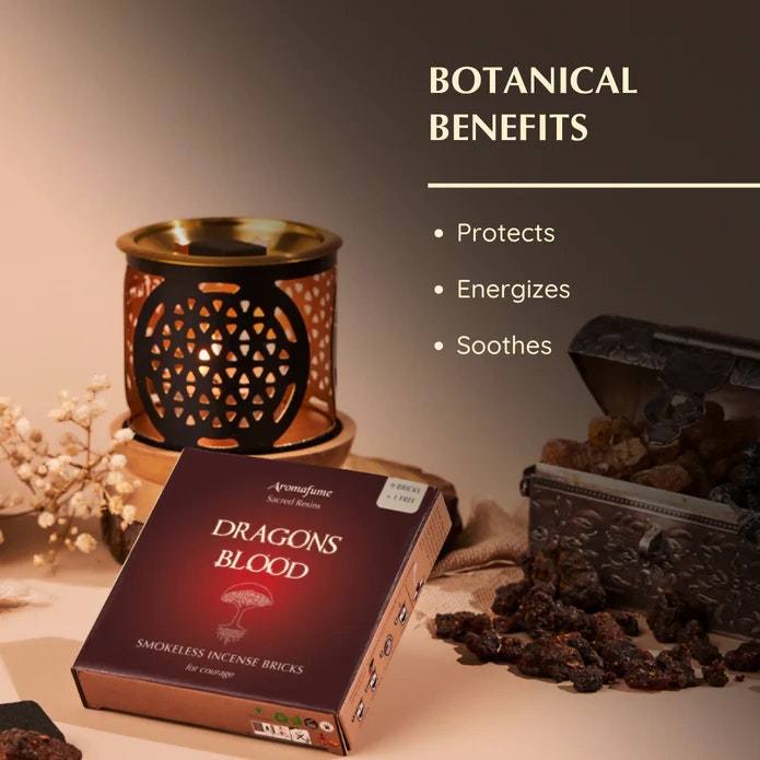 Aromafume - Dragons blood, rökelsebrickor