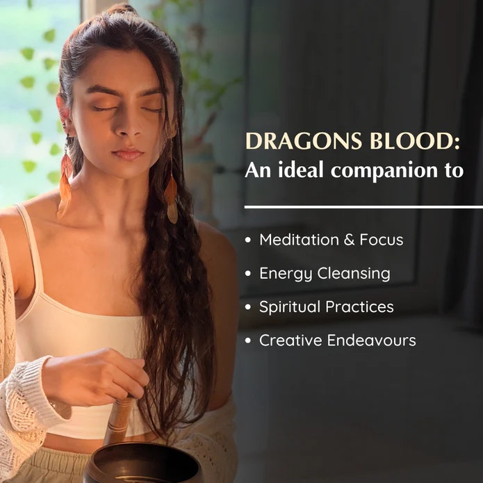 Aromafume - Dragons blood, rökelsebrickor