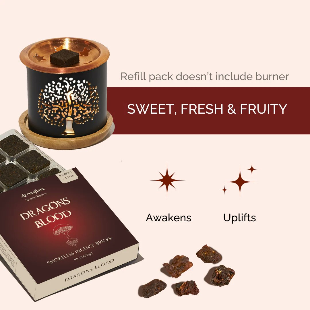 Aromafume - Dragons blood, rökelsebrickor