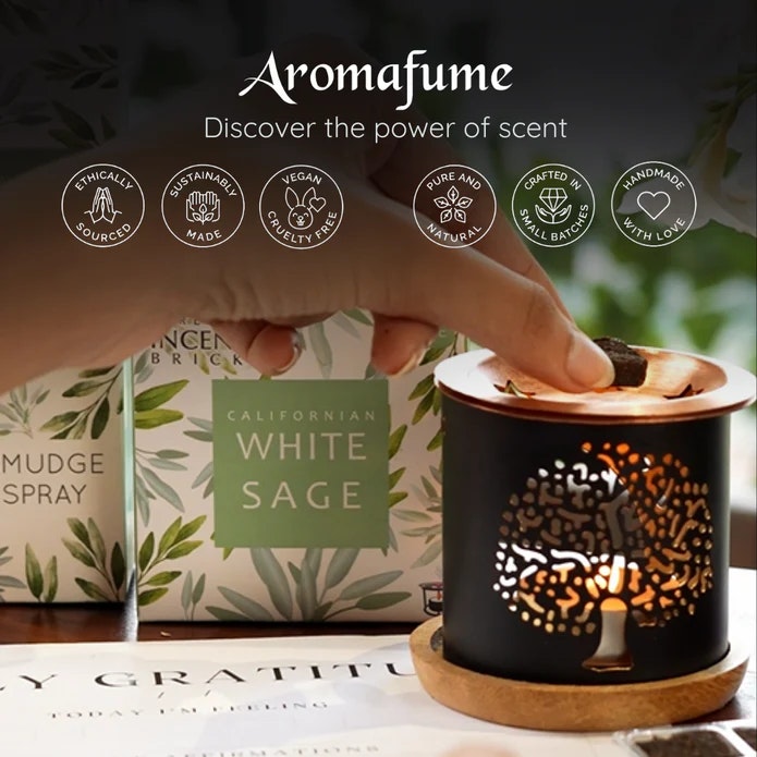 Aromafume - White Sage, rökelsebrickor