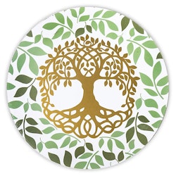 Glasunderlägg, Tree of life 6-pack