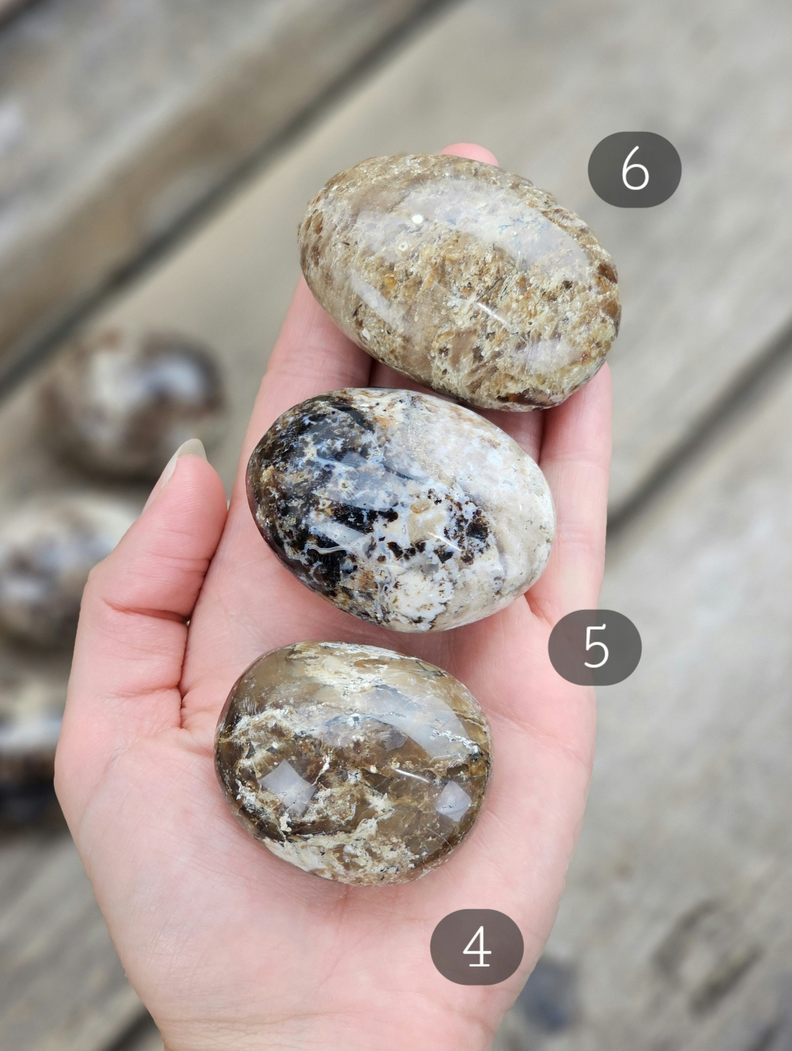 Svart Opal, touchstone #1-6