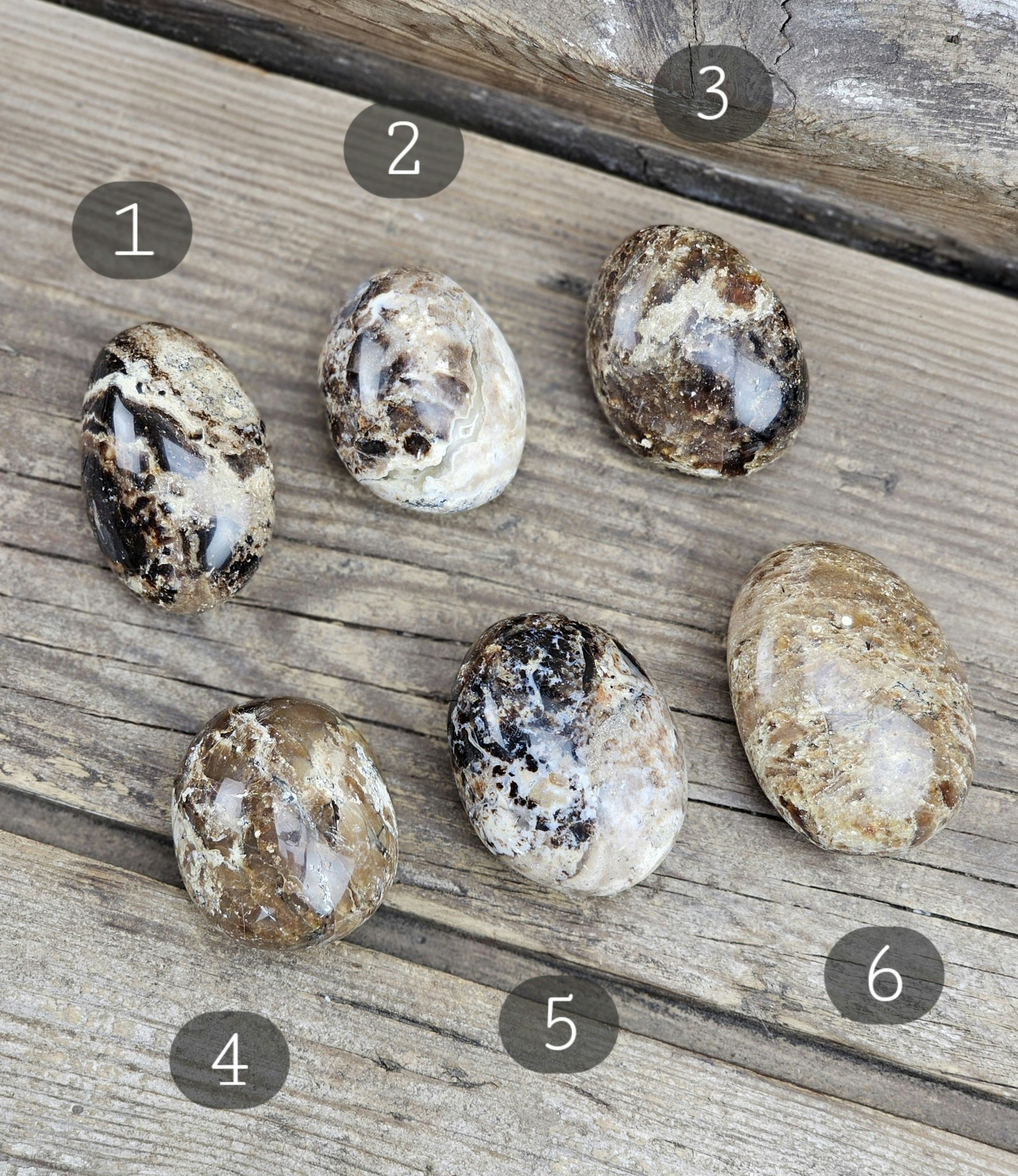 Svart Opal, touchstone #1-6