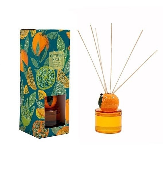 Citrus Diffuser med Apelsin, doftpinnar