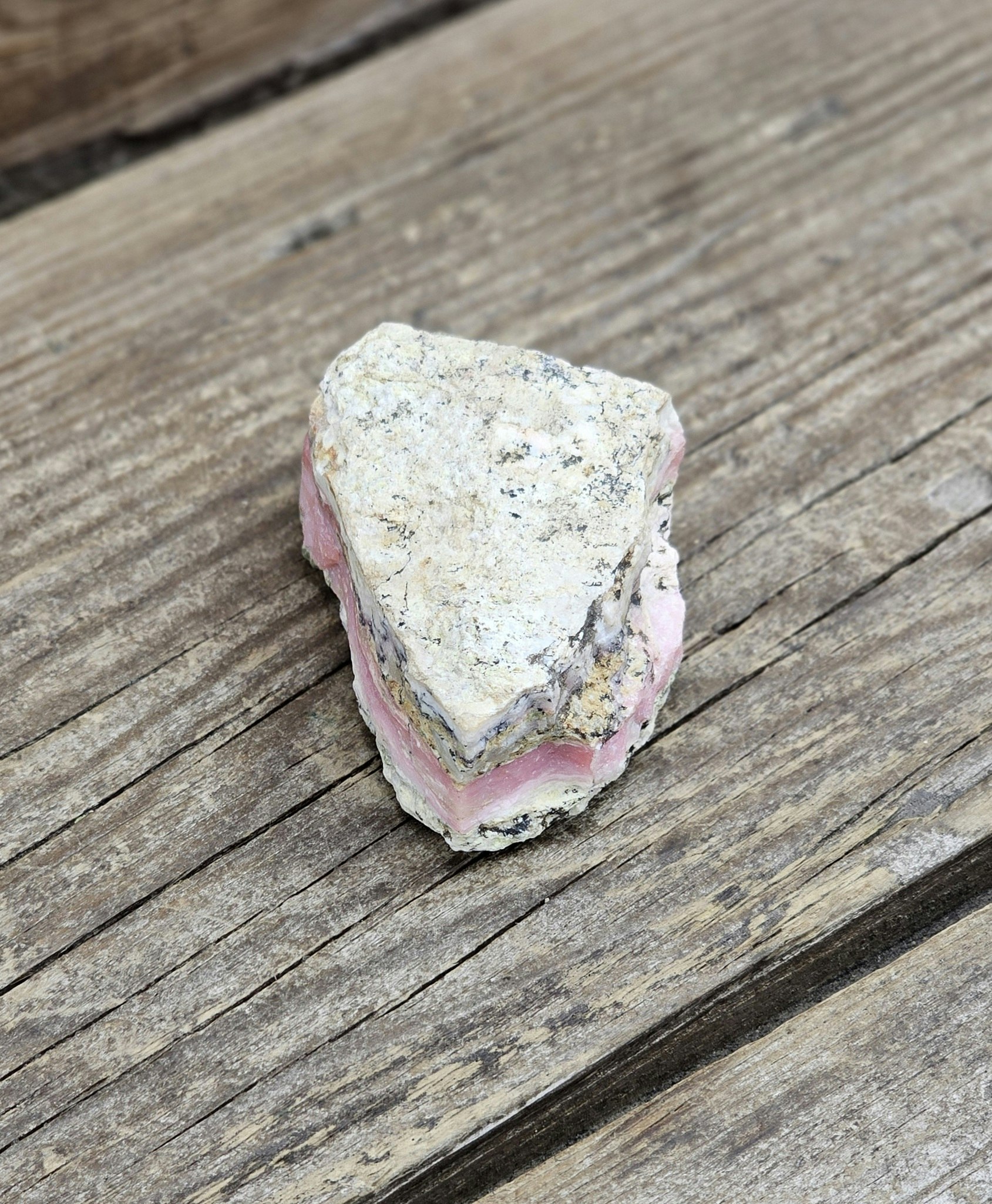 Rosa Opal rå #9
