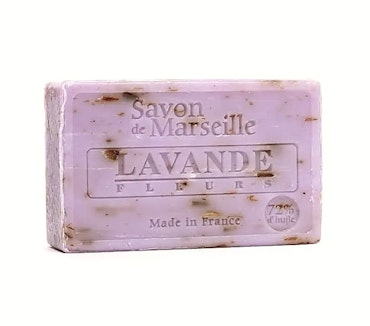 Le Chatelard 1802 - Savon de Marseille - Lavender Flowers, exfolierande naturlig tvål