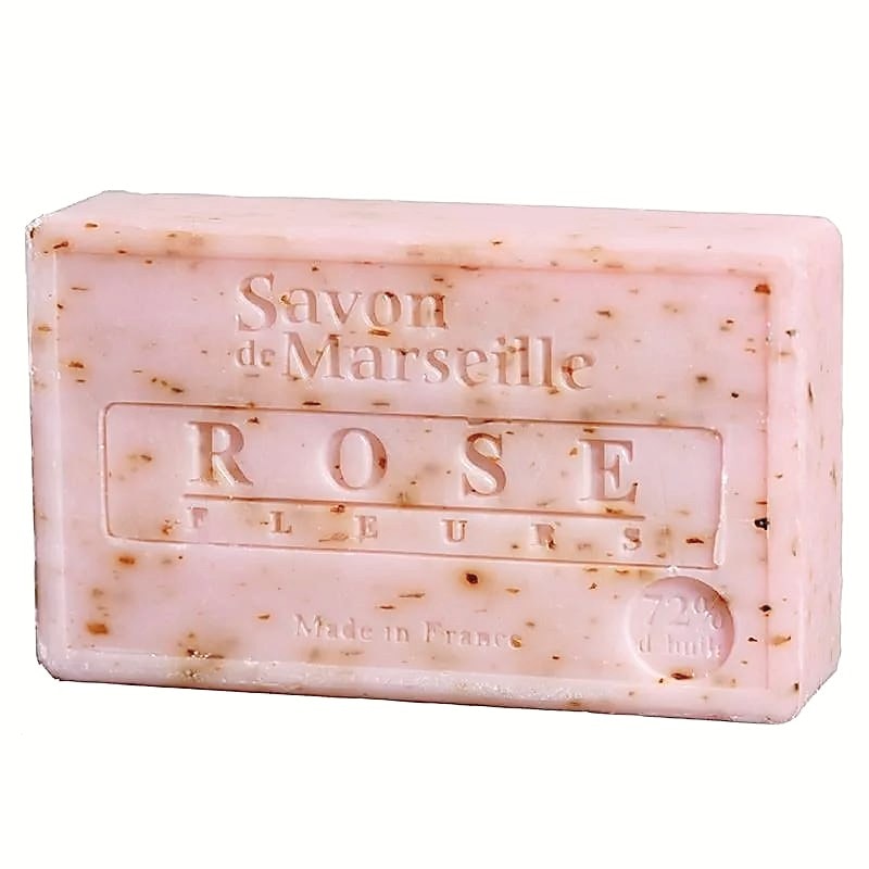 Le Chatelard 1802 - Savon de Marseille - Rose Petals, exfolierande naturlig tvål