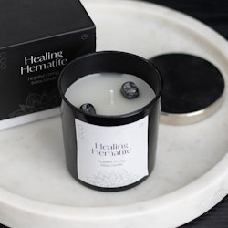 Healing Hematite - Kristallljus med Hematit 18h