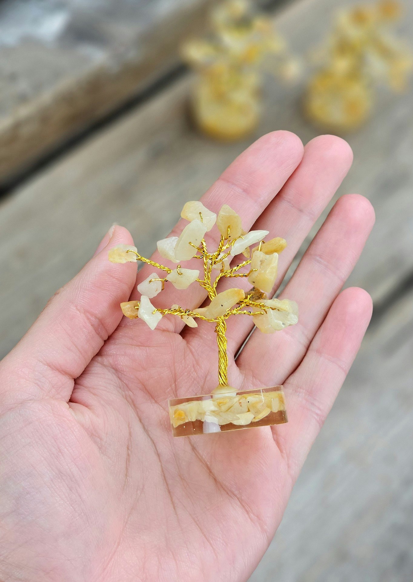 Kristallträd i Golden Healer, liten