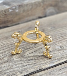 Klotställ elegant, guld stor