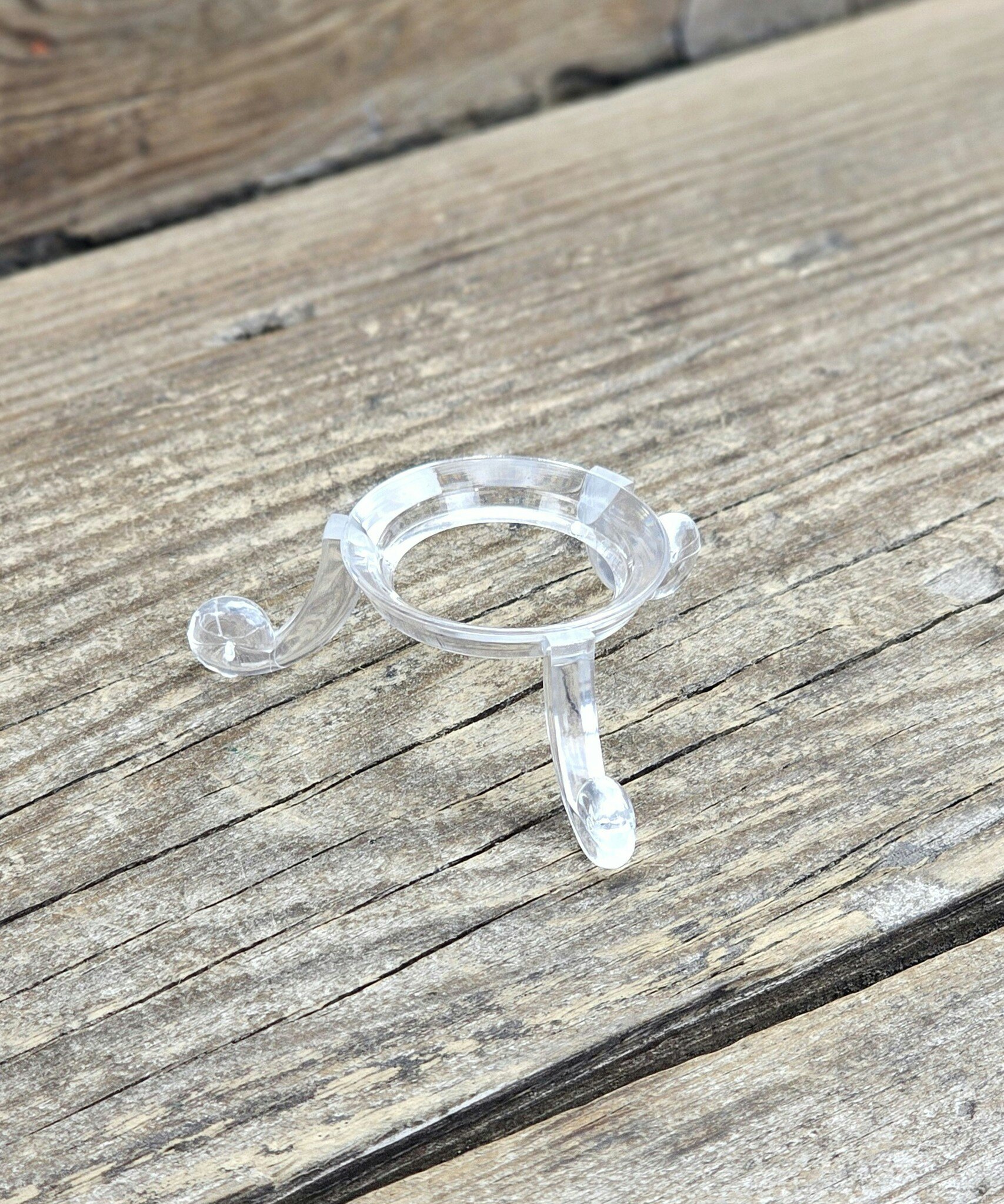 Klotställ, transparent