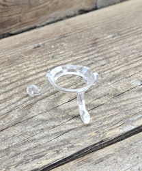 Klotställ, transparent