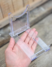 Plastställning för kristaller/fossiler, stor