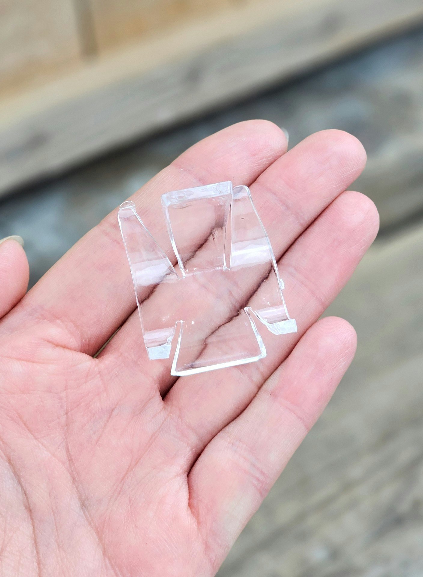 Visningsdisplay, transparent liten klassisk